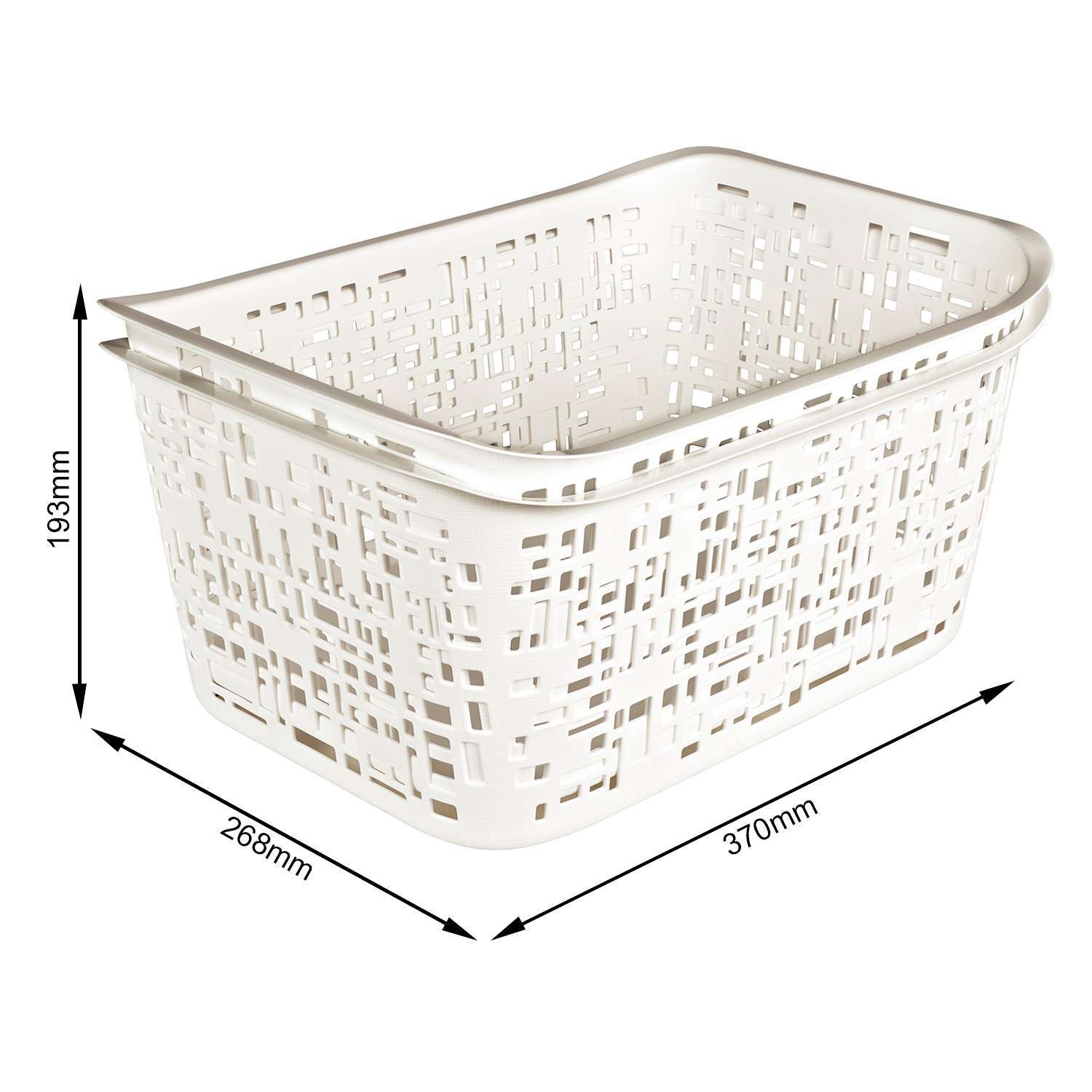 Basket 10 l URBAN set of 2 by Rotho